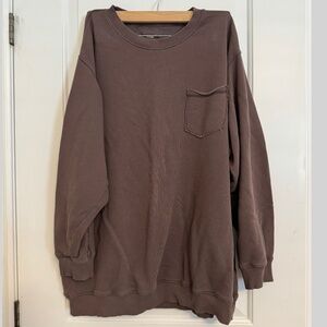 Aerie Oversized Crewneck Sweater
